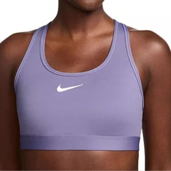 Nike Women's Swoosh Padded-Impact Dri-Fit Sports Bra Size 1X, NWOT - Picture 1 of 7